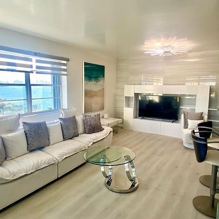 Panoramic Luxurious Waterfront One Bedroom Apartment With Miami Skyline View Free Parking 5Min Drive To マイアミビーチ エクステリア 写真